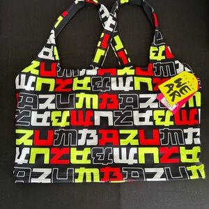 Zumba Eastern Flavor square neck tank